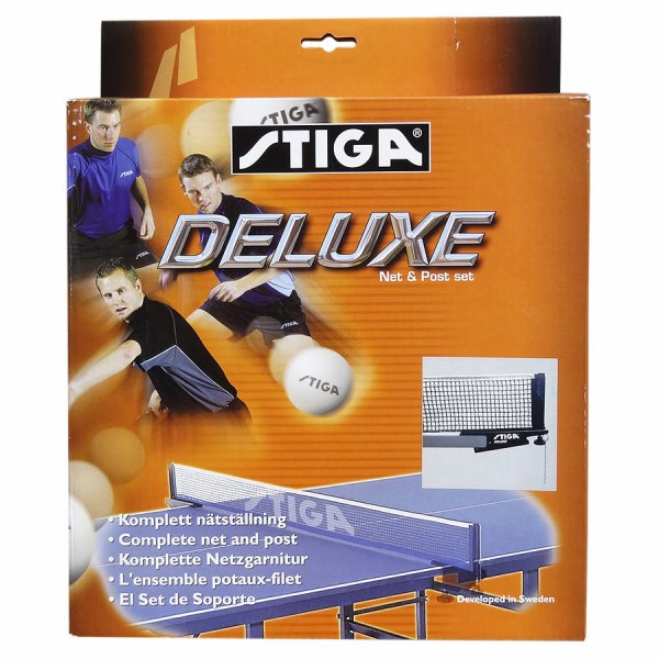STIGA Deluxe Table Tennis Table Net & Post Set