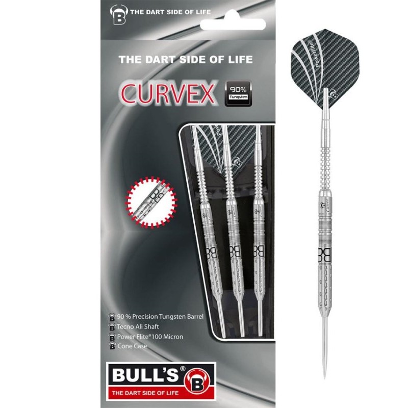 BULLS CURVEX C2 STEEL DARTS - 22gm