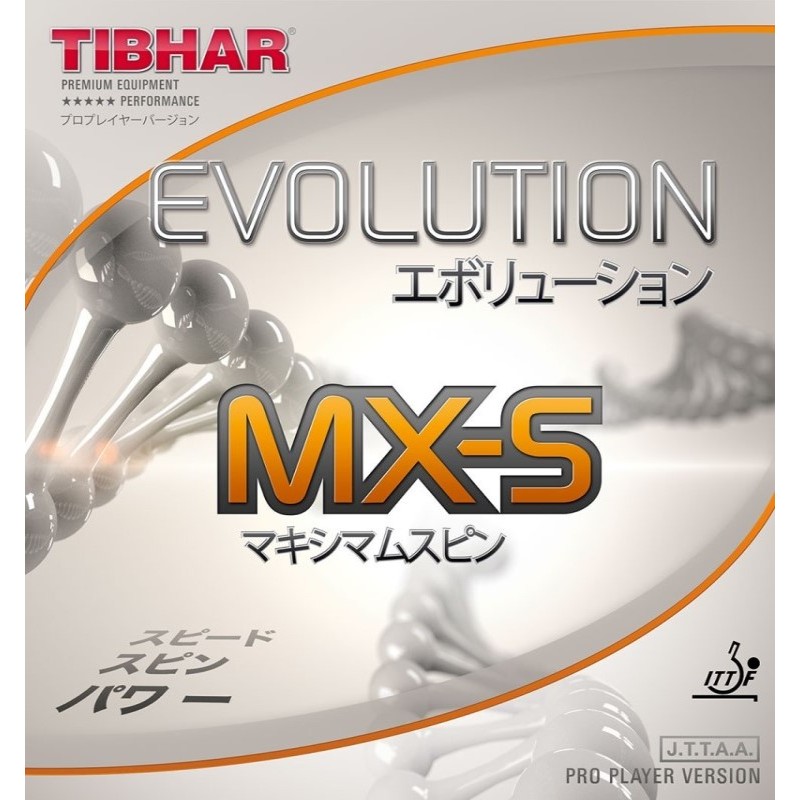 Tibhar EVOLUTION MX-S Table Tennis Rubber 
