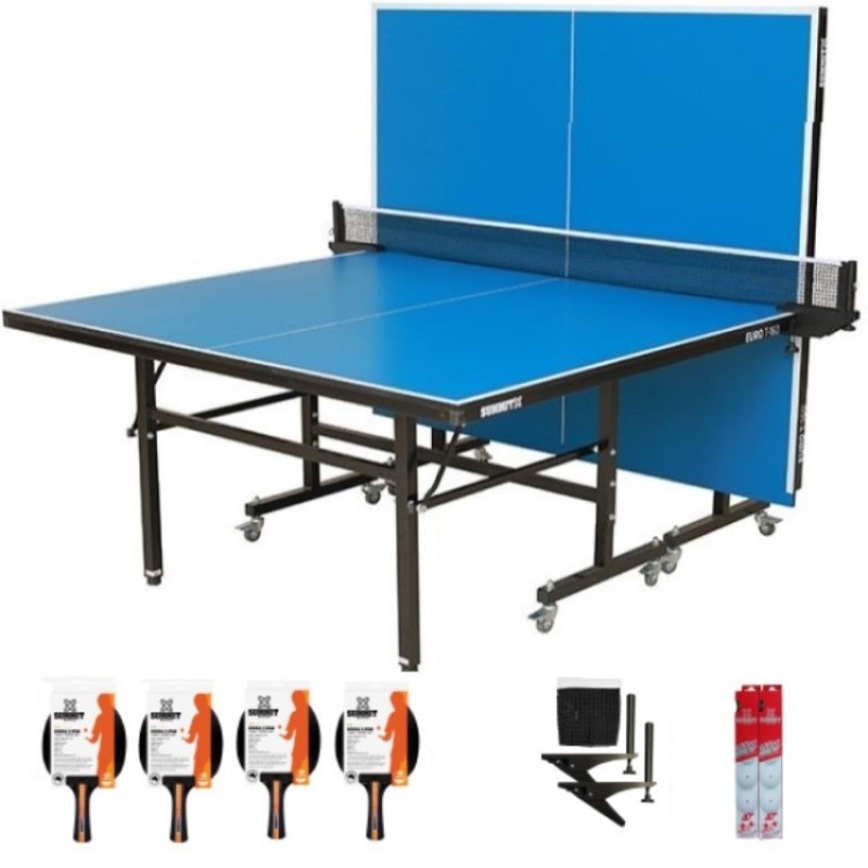 SUMMIT Euro T-160 Table Tennis Table Package